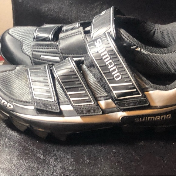 Shimano SPD SH-M121G Men’s Black Silver Mountain Bike Cycling Shoes 42/8.5US - Picture 4 of 12